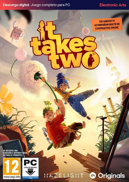 It Takes Two PCWin | Codigo de descarga inmediato EA App - Origin | Videojuegos | Castellano