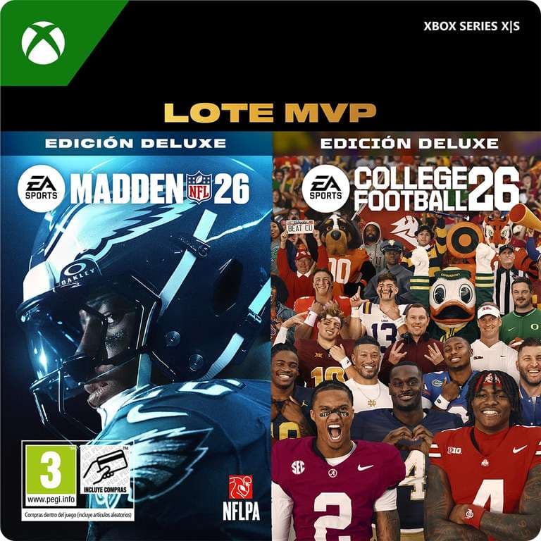 COLLEGE FOOTBALL 26: MVP BUNDLE | Xbox Series X|S - Código de descarga