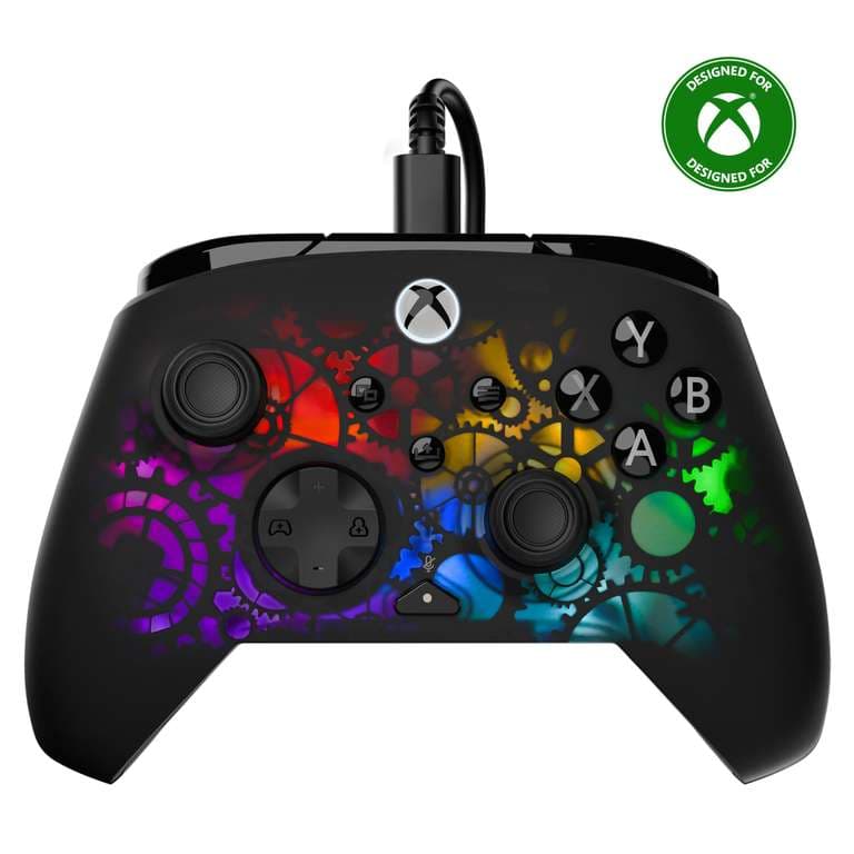 Turtle Beach Afterglow Ignite Mando de juego RGB con cable - Con licencia para Xbox Series X y S, Xbox One y PC con Windows