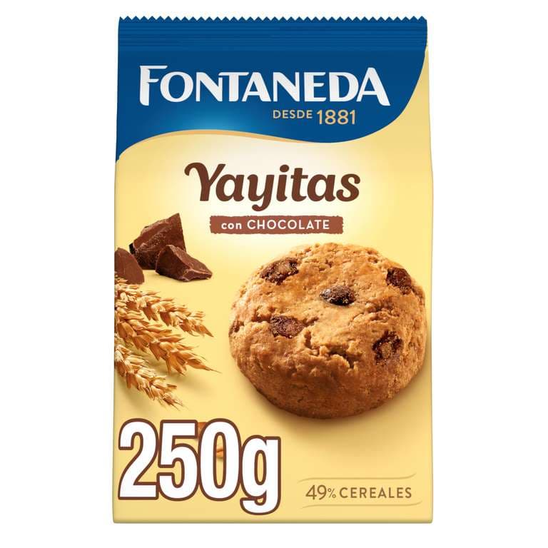 3 Paquetes Yayitas Chocolate